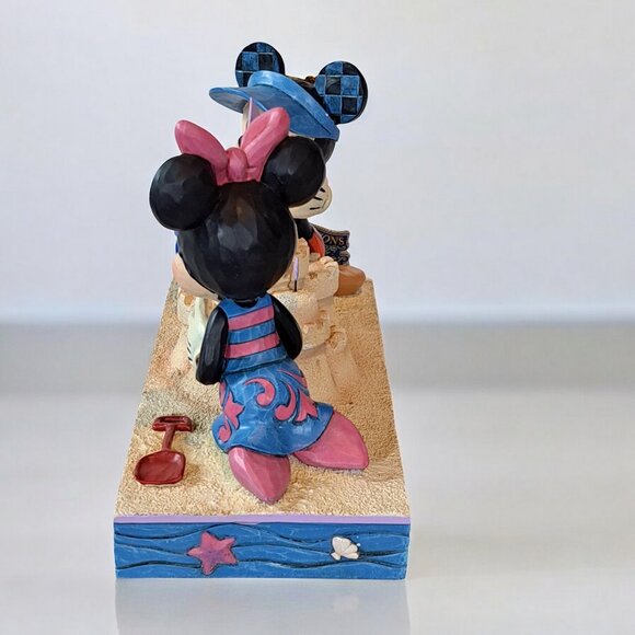 Jim Shore Disney Showcase Enesco “Seaside Sweethearts” Mickey & Minnie Figurine - Picture 5 of 13